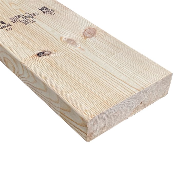 47 x 175mm Sawn Timber C24 KD Regularised E/E